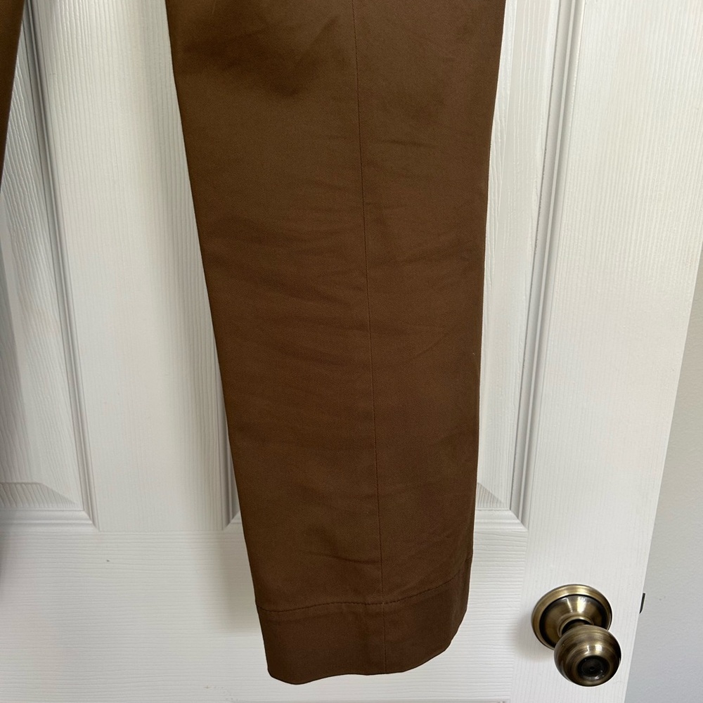 Prada Cotton Stretch Straight Leg Pant Size 48 Italy 12 US - Picture 4 of 13